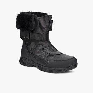 Ugg Tahoe Men All-Weather Boots Black (8049XOAQE)